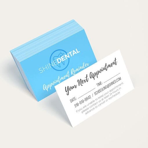 Appointment Cards Appointment Cards Marketing Materials A
