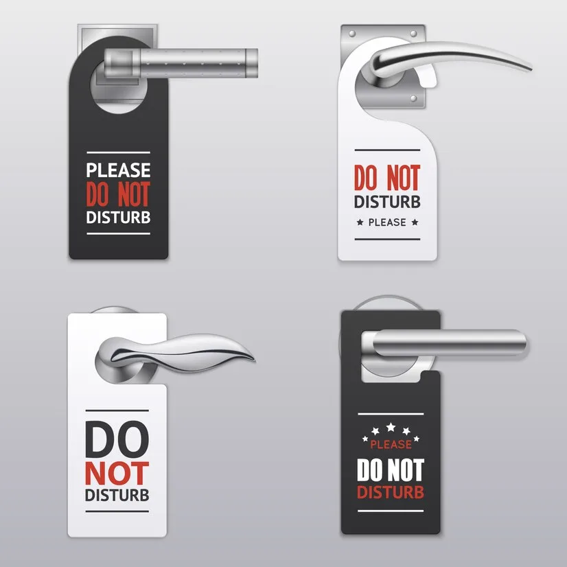 Door Hangers disturb sign labels 1284 20885 1
