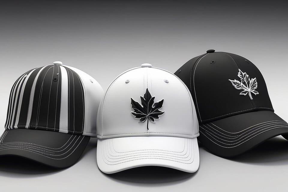 Cap freepicdownloader.com isolated black white front caps large