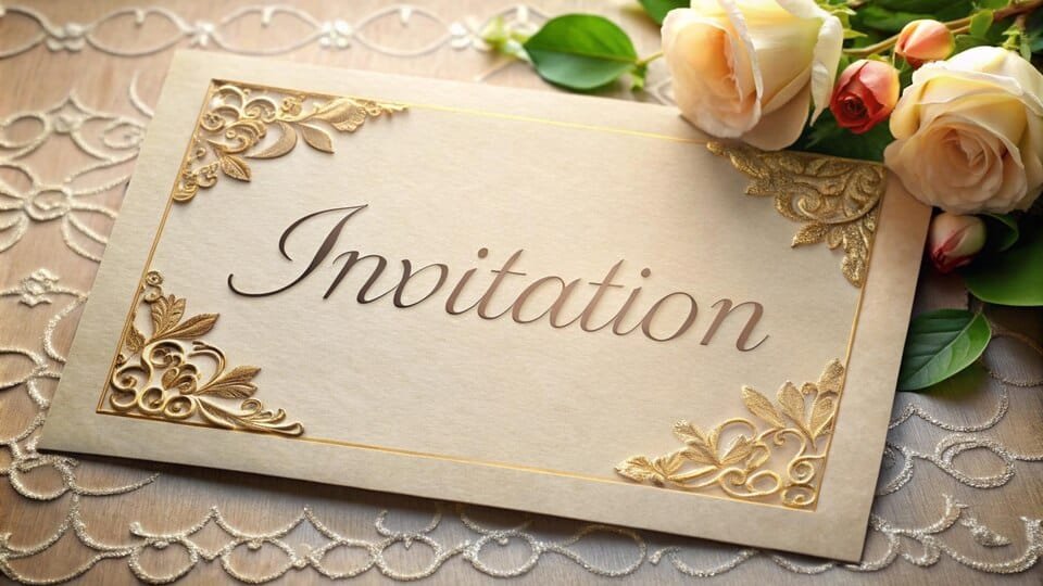 Invitations freepicdownloader.com two wedding invitations with gold leaves gold background large